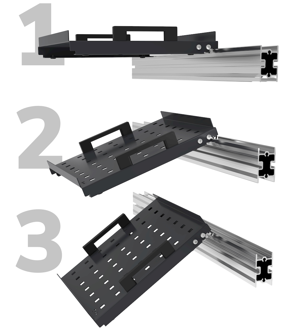 PIKPAD tafelstandaard 653mm, 959mm en 1444mm breed 4