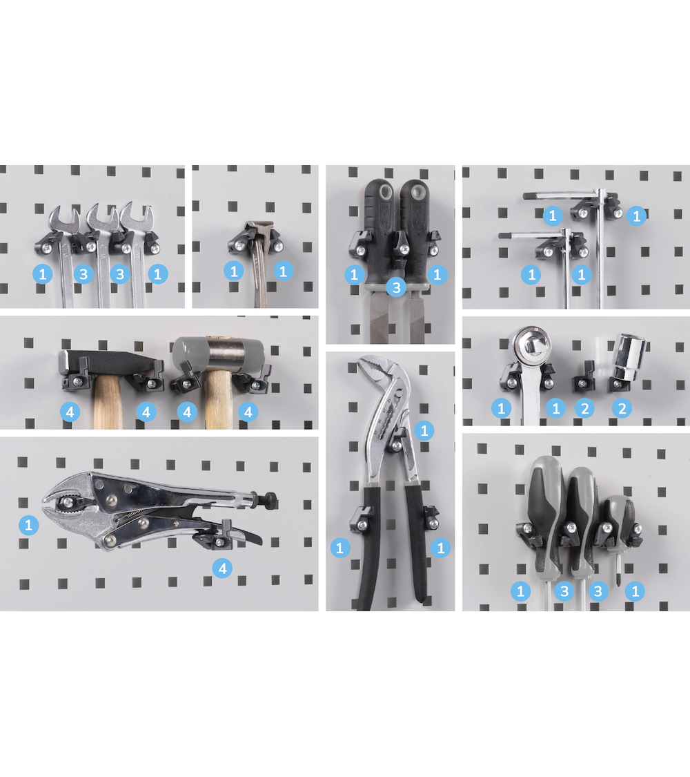 UNIPOK gereedschapshouder set van 30 stuks 1